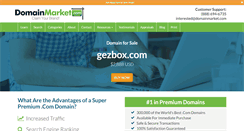 Desktop Screenshot of gezbox.com