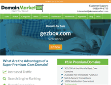 Tablet Screenshot of gezbox.com